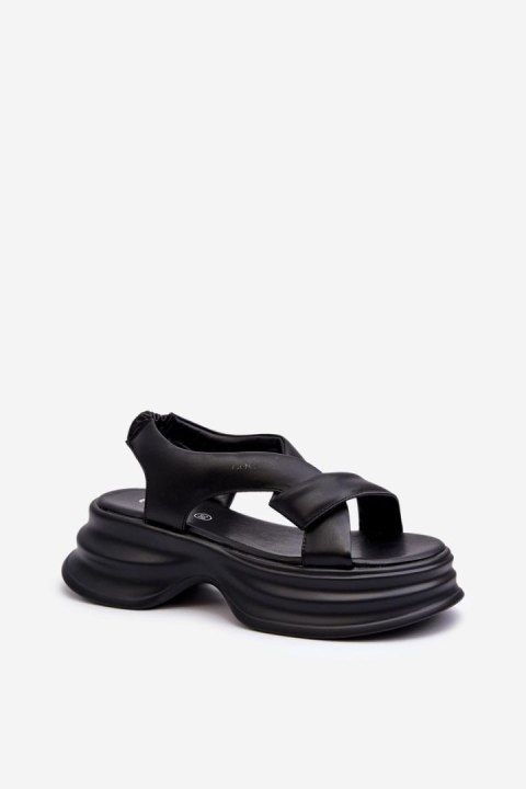 Sandały Model Goe NN2N4106 Black - Step in style Step in style Sandały Model Goe NN2N4106 Black - Step in style Step in style