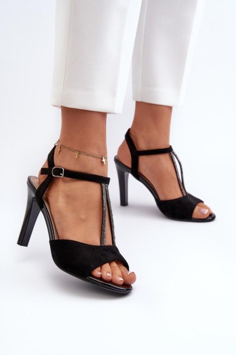 Sandały Model Sergio Leone SK924 Black - Step in style Step in style Sandały Model Sergio Leone SK924 Black - Step in style Step in style