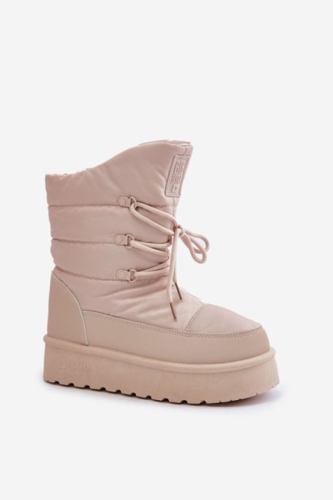 Śniegowce Model Big Star OO274885 Beige - Step in style Step in style Śniegowce Model Big Star OO274885 Beige - Step in style Step in style