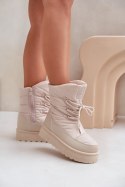Śniegowce Model Big Star OO274885 Beige - Step in style Step in style Śniegowce Model Big Star OO274885 Beige - Step in style Step in style
