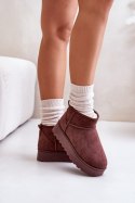 Śniegowce Model Xamella 20216-4H Dark Brown - Step in style Step in style Śniegowce Model Xamella 20216-4H Dark Brown - Step in style Step in style