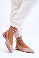 Baleriny Model Mavis 22-297 Beige - Step in style Step in style Baleriny Model Mavis 22-297 Beige - Step in style Step in style