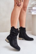 Botki Model Elletinnia 24BT02-3046 Black - Step in style Step in style Botki Model Elletinnia 24BT02-3046 Black - Step in style Step in style