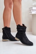 Botki Model Elletinnia 24BT02-3046 Black - Step in style Step in style Botki Model Elletinnia 24BT02-3046 Black - Step in style Step in style
