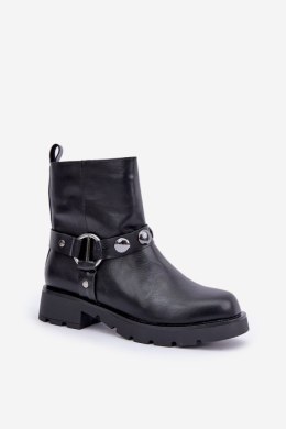 Botki Model Felilania 24BT35-7856 Black - Step in style Step in style