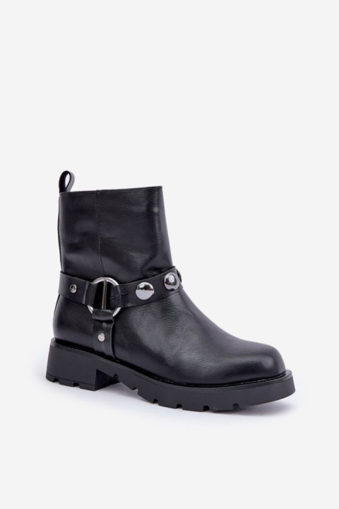 Botki Model Felilania 24BT35-7856 Black - Step in style Step in style Botki Model Felilania 24BT35-7856 Black - Step in style Step in style