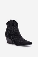 Botki Model Kaivina 9676A Black - Step in style Step in style Botki Model Kaivina 9676A Black - Step in style Step in style
