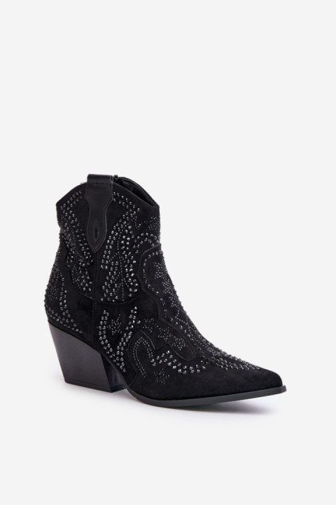 Botki Model Kaivina 9676A Black - Step in style Step in style Botki Model Kaivina 9676A Black - Step in style Step in style