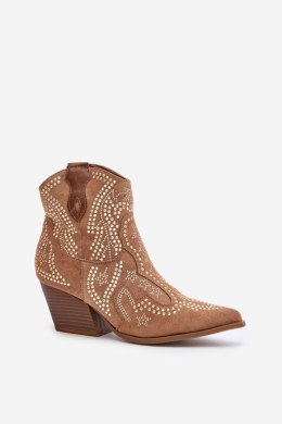 Botki Model Kaivina 9676A Camel - Step in style Step in style