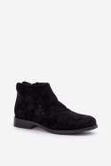 Botki Model S.Barski HY42-076 Black - Step in style Step in style Botki Model S.Barski HY42-076 Black - Step in style Step in style