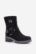 Botki Model Zudra 7280 Black - Step in style Step in style Botki Model Zudra 7280 Black - Step in style Step in style