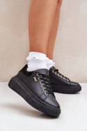 Buty Sportowe Model Lelandine TL601A Black - Step in style Step in style Buty Sportowe Model Lelandine TL601A Black - Step in style Step in style
