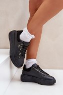Buty Sportowe Model Lelandine TL601A Black - Step in style Step in style Buty Sportowe Model Lelandine TL601A Black - Step in style Step in style