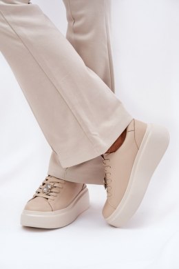 Buty Sportowe Model Vinceza 39922 Beige - Step in style Step in style