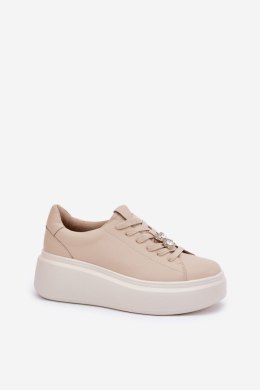 Buty Sportowe Model Vinceza 39922 Beige - Step in style Step in style
