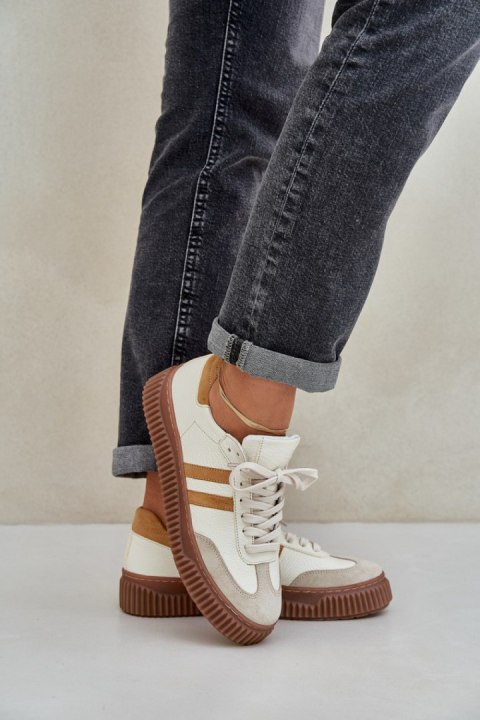 Buty Sportowe Model Zazoo N1068S6 Beige - Step in style Step in style Buty Sportowe Model Zazoo N1068S6 Beige - Step in style Step in style