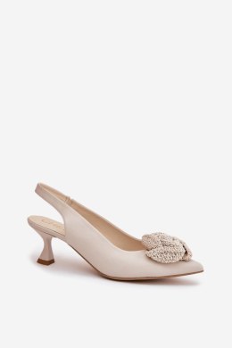 Czółenka Model CheBello 4666 Beige - Step in style Step in style