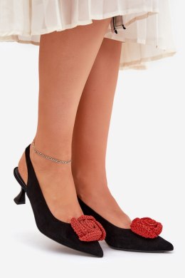 Czółenka Model CheBello 4666 Black - Step in style Step in style