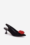 Czółenka Model CheBello 4666 Black - Step in style Step in style