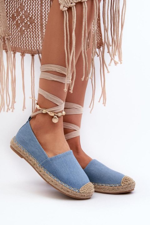 Espadryle Model Ismanne B-727 Blue - Step in style Step in style Espadryle Model Ismanne B-727 Blue - Step in style Step in style