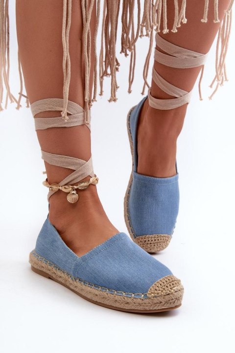 Espadryle Model Ismanne B-727 Blue - Step in style Step in style Espadryle Model Ismanne B-727 Blue - Step in style Step in style