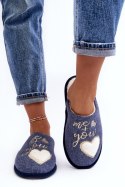 Kapcie Model Mabira MD8643 Navy - Step in style Step in style