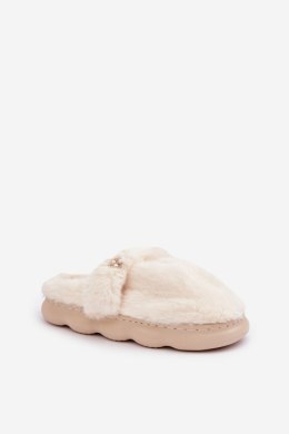 Kapcie Model Primaria YL-318 Light Beige - Step in style Step in style