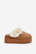 Kapcie Model Starlyn BL396 Camel - Step in style Step in style Kapcie Model Starlyn BL396 Camel - Step in style Step in style