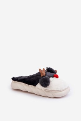 Kapcie Model Wistira 7264 Black - Step in style Step in style