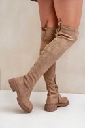 Kozaki Model Arkelia LQ-39 Beige - Step in style Step in style Kozaki Model Arkelia LQ-39 Beige - Step in style Step in style