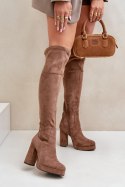 Kozaki Model Zistaria LQ-79 Dark Beige - Step in style Step in style Kozaki Model Zistaria LQ-79 Dark Beige - Step in style Step in style