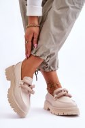 Mokasyny Model Big Star LL274581 Beige - Step in style Step in style Mokasyny Model Big Star LL274581 Beige - Step in style Step in style