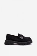 Mokasyny Model Flanila 62124 Black Zamsz - Step in style Step in style Mokasyny Model Flanila 62124 Black Zamsz - Step in style Step in style