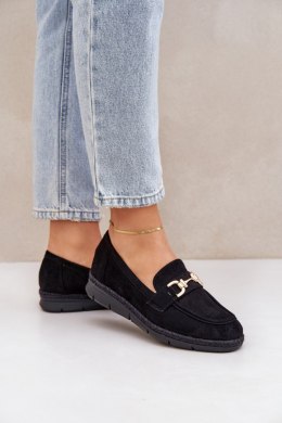 Mokasyny Model Lainer C-426 Black - Step in style Step in style