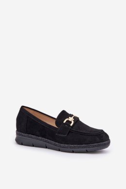 Mokasyny Model Lainer C-426 Black - Step in style Step in style