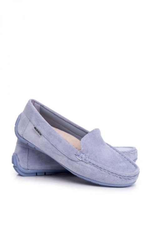 Mokasyny Model Morreno 20PB26-2190 Blue - Step in style Step in style Mokasyny Model Morreno 20PB26-2190 Blue - Step in style Step in style