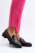 Mokasyny Model Nerilaja 66614 Black - Step in style Step in style Mokasyny Model Nerilaja 66614 Black - Step in style Step in style