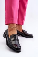 Mokasyny Model Nerilaja 66614 Black - Step in style Step in style Mokasyny Model Nerilaja 66614 Black - Step in style Step in style