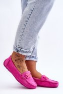 Mokasyny Model Rabell DF711 Pink - Step in style Step in style Mokasyny Model Rabell DF711 Pink - Step in style Step in style
