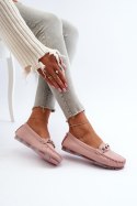 Mokasyny Model S.Barski LR339 Pink - Step in style Step in style Mokasyny Model S.Barski LR339 Pink - Step in style Step in style