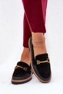 Mokasyny Model Seffolia J1801 Black - Step in style Step in style Mokasyny Model Seffolia J1801 Black - Step in style Step in style