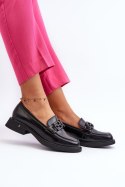 Mokasyny Model Triana 63501 Black - Step in style Step in style Mokasyny Model Triana 63501 Black - Step in style Step in style