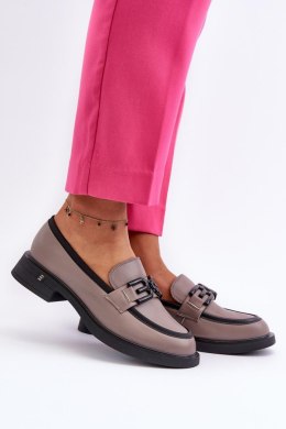 Mokasyny Model Triana 63501 Dark Beige - Step in style Step in style