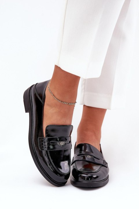 Mokasyny Model Vinceza 18100 Black Lakier - Step in style Step in style Mokasyny Model Vinceza 18100 Black Lakier - Step in style Step in style
