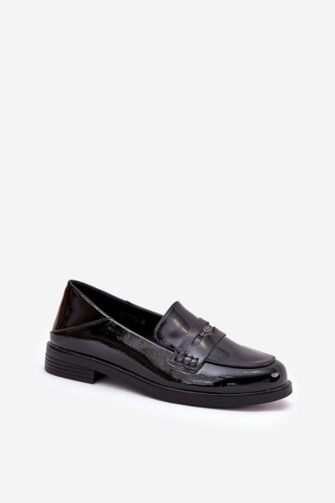 Mokasyny Model Vinceza 18100 Black Lakier - Step in style Step in style Mokasyny Model Vinceza 18100 Black Lakier - Step in style Step in style