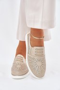 Półbuty Model Azethia 25PB02-9033 Gold - Step in style Step in style