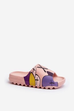 Sandał Klapki Model Monsters CK240P Pink - Step in style Step in style
