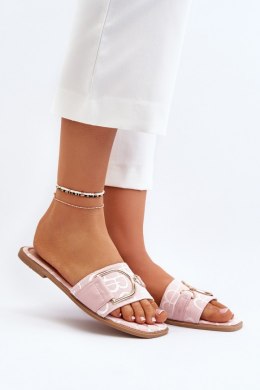 Sandał Klapki Model Taleci 1826 Pink - Step in style Step in style