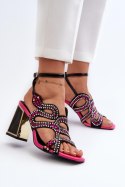 Sandały Model DA CR952 Black - Step in style Step in style Sandały Model DA CR952 Black - Step in style Step in style