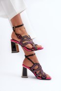 Sandały Model DA CR952 Black - Step in style Step in style Sandały Model DA CR952 Black - Step in style Step in style